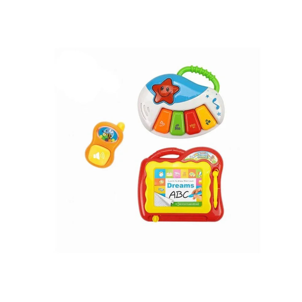 Antepremergator pentru bebelusi, cu tablita de scris 3 in 1